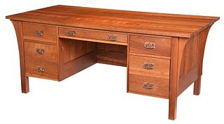 Arts and Crafts Style Stickley Cherry Desk