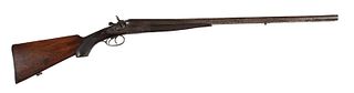 W. Richards Double Barrel Hammer Shotgun