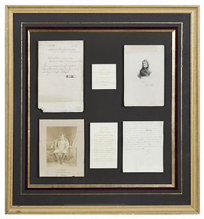 Two Napoleon Bonaparte Signed Letters 