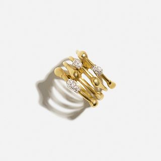 H. Stern, Diamond and gold drop ring