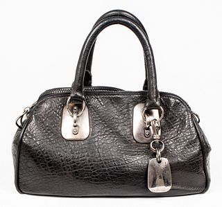Donna Karan Black Leather Handbag