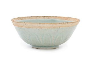 * A Qingbai Porcelain Bowl Diameter 5 3/4 inches.