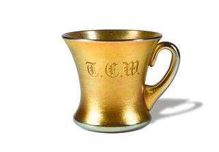 L. C. Tiffany Gold Favrile Cup