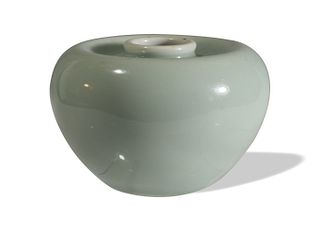 Chinese Celadon Porcelain Water Coupe, 20th Century