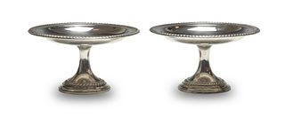 International, Pair of Sterling Silver Tazzas