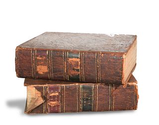 Samuel Johnson's Dictionary, I and II, 1st American Edition