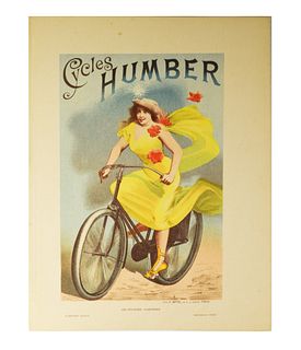 A. Choubrac, Cycles Humber Les Affiches Illustrees