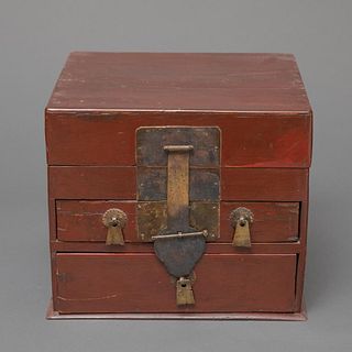 Meiji Japanese Traveling Box