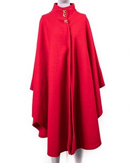 Lord & Taylor cape red