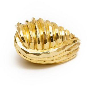 Henry Dunay 18K Gold Dome Ring