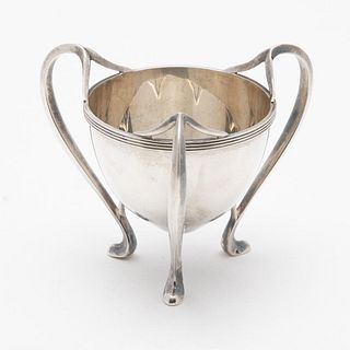 20th Century Sterling Arts and Crafts Style Bowl