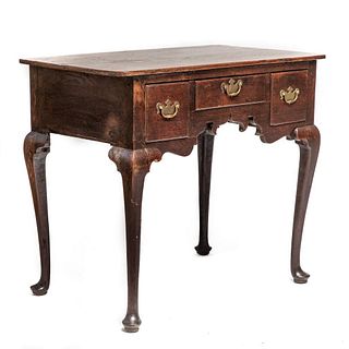18th Century George II Oak Dressing Table