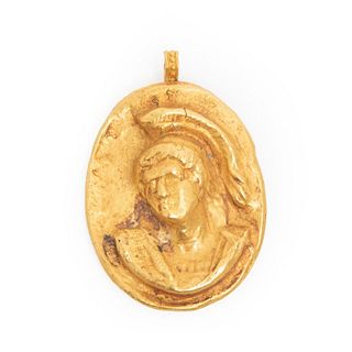 Roman empire period pendant high karat gold