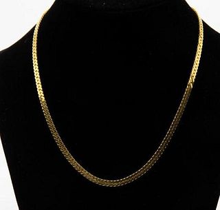 GIA Vintage 14k gold necklace