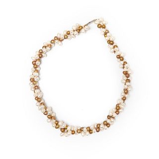 GIA Baroque pearl necklace