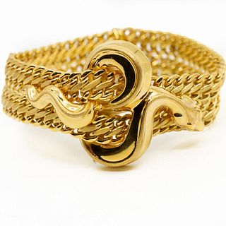 14K Yellow Italian Gold Bracelet