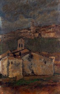 Scuola italiana fine del XIX secolo - Pair of paintings