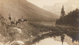 Roland Reed "The Hunting Ground Piegan Montana" Photograph 1912