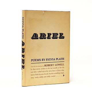Sylvia Plath "Ariel" 1966 1st American Edition