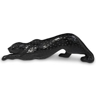 Large Lalique "Zeila" black Panther