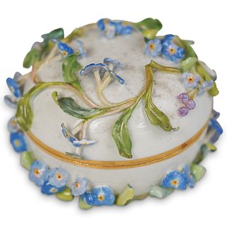 Meissen Porcelain Lidded Jar