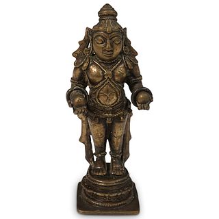 Antique Baby Krishna Bronze Sculpture