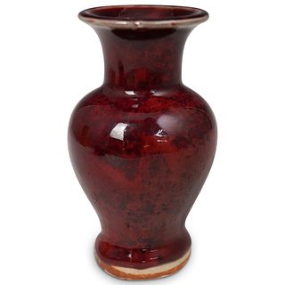 Antique Chinese Sang De Boeuf Vase