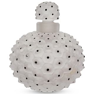 Lalique Crystal Cactus Perfume Bottle