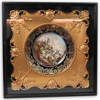 Sèvres "Bataille de Fontenoy" Cabinet Plate