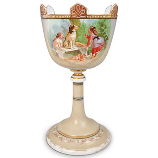 Austrian Large Glass Goblet