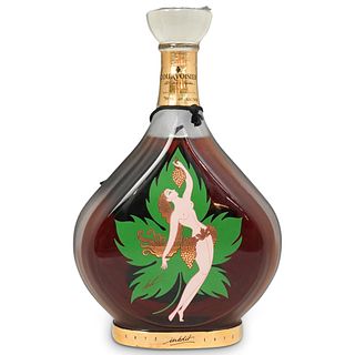 Rare Erte "Inedit" Courvoisier Cognac No. 8