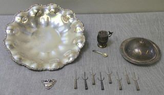 STERLING. Miscellaneous Silver Hollow Ware.