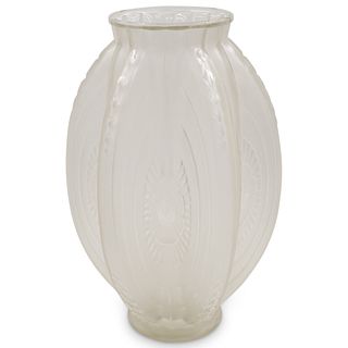 Sabino France Signed Glass Vase