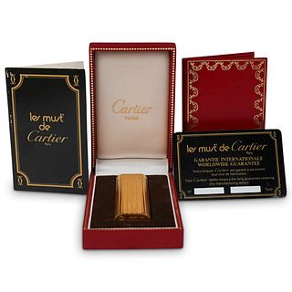 Vintage Cartier Lighter w/ Box & Papers