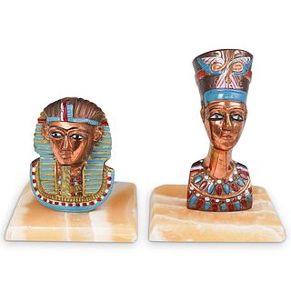 Egyptian Bronze Bookends