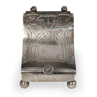 Silver Plated Judaica Box