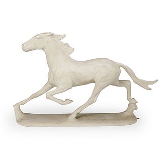 Albert Hinrich Hussmann Porcelain Horse