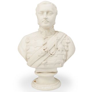 Albert Edward Bisque Porcelain Bust