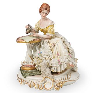 Capodimonte King's Porcelain Figural Group