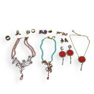 (17 Pc) Heidi Daus Jewelry Collection