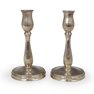 Towle Weighted Sterling Silver Candlesticks