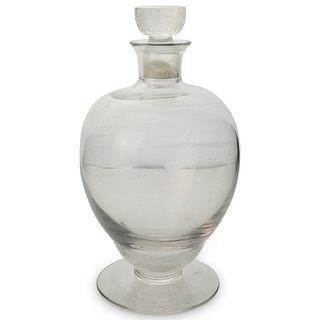 R. Lalique Glass Decanter