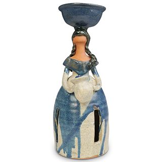 Vintage Figural Pottery Candle Diffuser