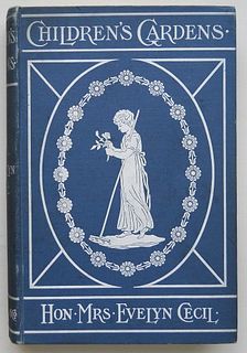 Hon. Mrs. Evelyn Cecil (Alicia Amherst) Children's Gardens. - Courtesy D M DeLaurentis Fine Antique Prints