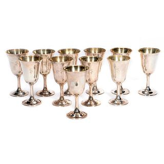 Wallace Sterling Goblets