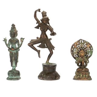 Bronze Statues of Hindu Goddess