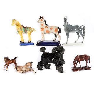 Assembled Collection of Horse Figures