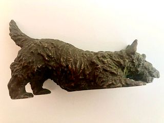 Kirmse Bronze Scotty, courtesy of Taylor B. Williams Antiques