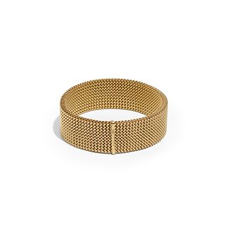 Gucci, Gold mesh bracelet
