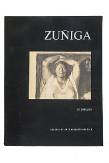 Neuvillate y Ortíz, Alfonso (Introducción).Zúñiga 20 Dibujos. México: Galería de Arte Misrachi, 1974. fo. doble marquilla.